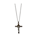 Collana croce San Benedetto Argento 925