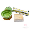 Set Brucia Incenso Nardo Gerusalemme - Ceramica Artigianale con Carboncini