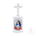 Lumino Elettrico Santa Rita con Croce Luminosa - Luce Votiva LED