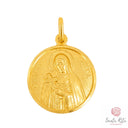 Medaglia Santa Rita da Cascia in Oro 750 18kt – Personalizzabile
