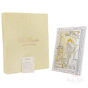 Quadro Santa Rita in Argento 999 PVD Ave Maria 12x15cm