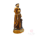 Statua San Francesco resina