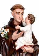 Statua Sant'Antonio da Padova in Resina Dipinta a Mano – 85, 100 e 130cm