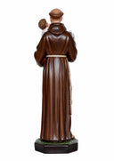 Statua Sant'Antonio da Padova in Resina Dipinta a Mano – 85, 100 e 130cm