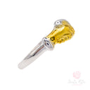 Fede di Santa Rita Argento 925 bicolore- pesante