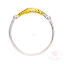 Fede di Santa Rita Argento 925 bicolore- pesante