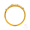 Fede di Santa Rita Argento 925 bagno oro-pesante
