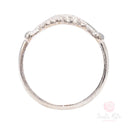 Fede Santa Rita da Cascia Diamantata Oro Bianco 18kt