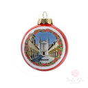 Palla di Natale Santa Rita in Ceramica Dipinta a Mano