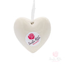 Cuore in Ceramica Dipinto a Mano 7x7cm