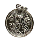 Medaglia Santa Rita in Argento 925
