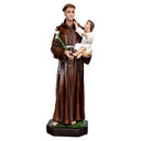 Statua Sant'Antonio da Padova Resina  Dipinta a Mano