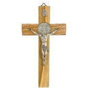 Croce di San Benedetto in legno di ulivo