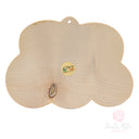 Quadretto Santa Rita Legno Forma Nuvola ☁️ Preghiera Famiglia Made in Italy Artigianale