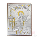 Quadro Santa Rita Argento 999 PVD De Santis 18x24cm Edizione Limitata