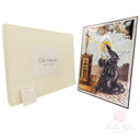 Quadro Santa Rita Argento 999 PVD De Santis 18x24cm Edizione Limitata SMALTATO