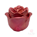 Rosa di Santa Rita Profumata - Candela Artigianale Cera Soia