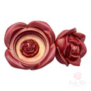 Rosa di Santa Rita Profumata - Candela Artigianale Cera Soia