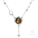 Rosario Santa Rita con grani cubo