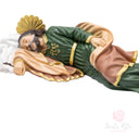 Statua San Giuseppe Dormiente Resina 20cm ✨ San Giuseppe che Riposa Dipinta a Mano