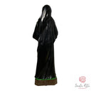 Statua di Santa Rita da Cascia in PVC dipinto a mano