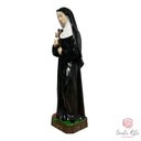Statua di Santa Rita da Cascia in PVC dipinto a mano