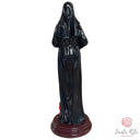 Statua Santa Rita da Cascia in Resina Smaltata Lucida Dipinta a Mano