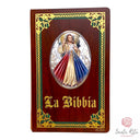 Bibbia Legno Gesú Misericordioso 15x22 cm