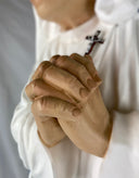 Statua Madre Teresa di Calcutta in resina cm80