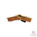 Libro Santa Rita con Preghiera in Resina 8,5x11,5cm Dipinto a Mano Artigianale