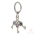 Portachiavi con Santa Rita, Madre Fasce e San Francesco