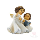 Set 2 coppie Angeli resina