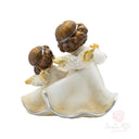 Set 2 coppie Angeli resina