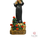 Statua Santa Rita da Cascia in Resina Dipinta a Mano 13 cm — Maestro Ulderico Cassetta