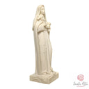 Statua di Santa Rita in resina patinata 13,5 cm