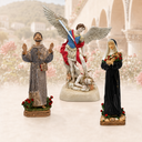 San Francesco, San Michele e Santa Rita ambientati a Cascia