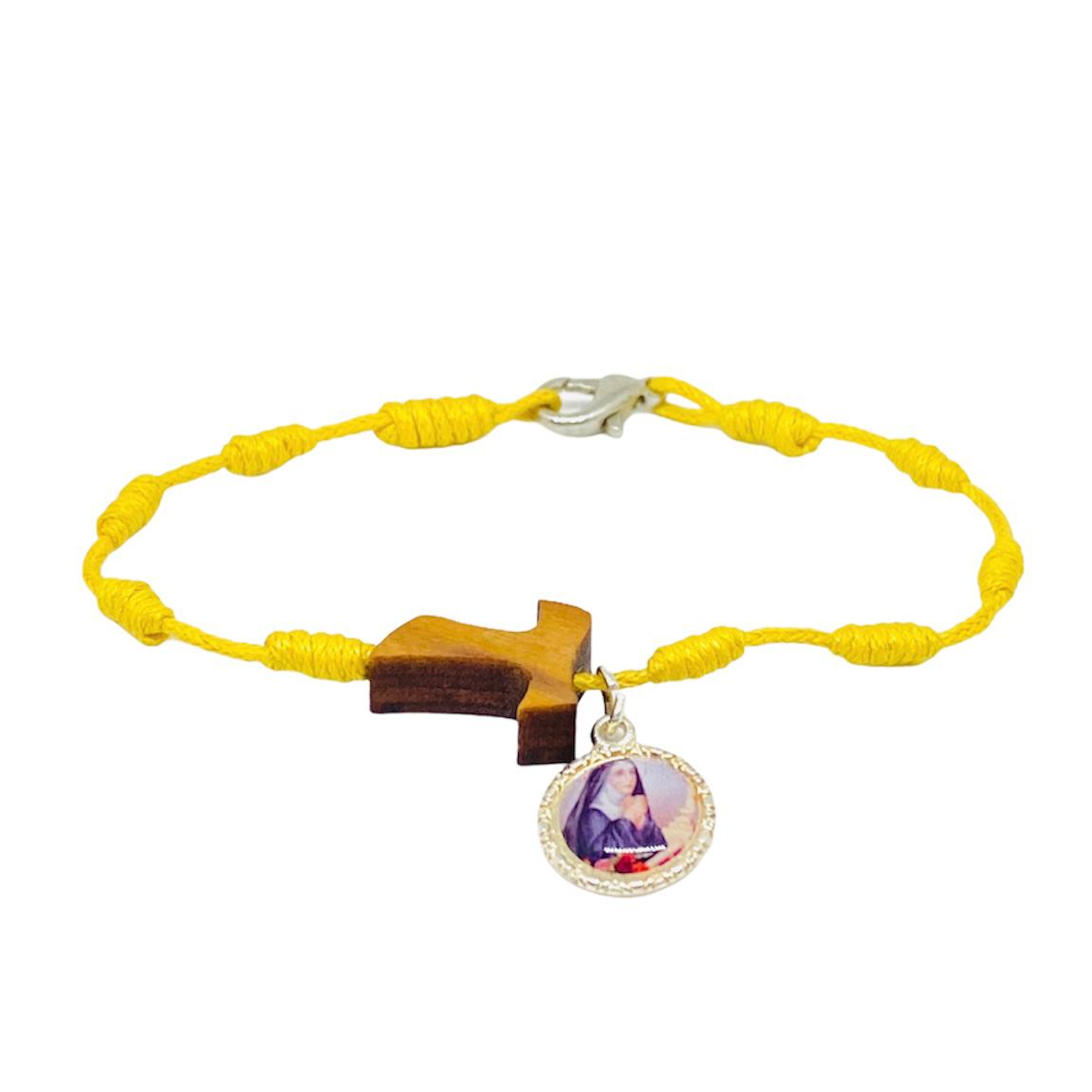 Bracciale Tao in corda con medaglia