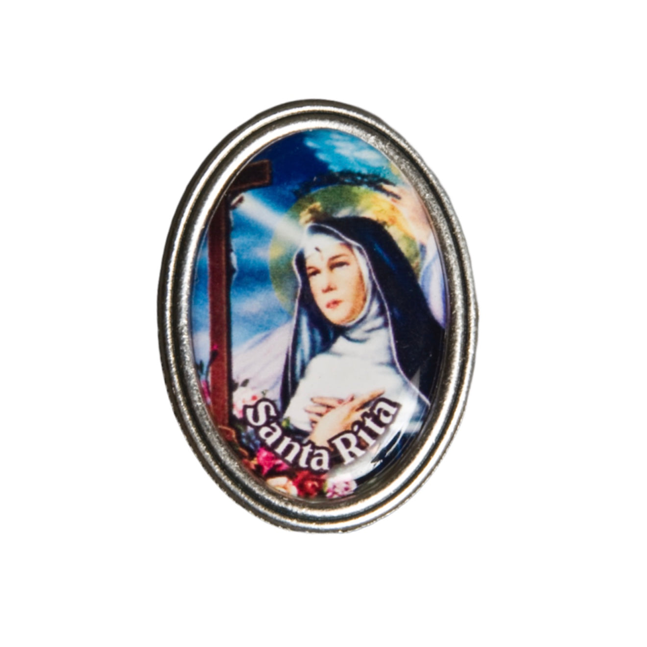 Calamita Santa Rita peltro