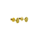 Orecchini Rosa in Oro Giallo 18kt