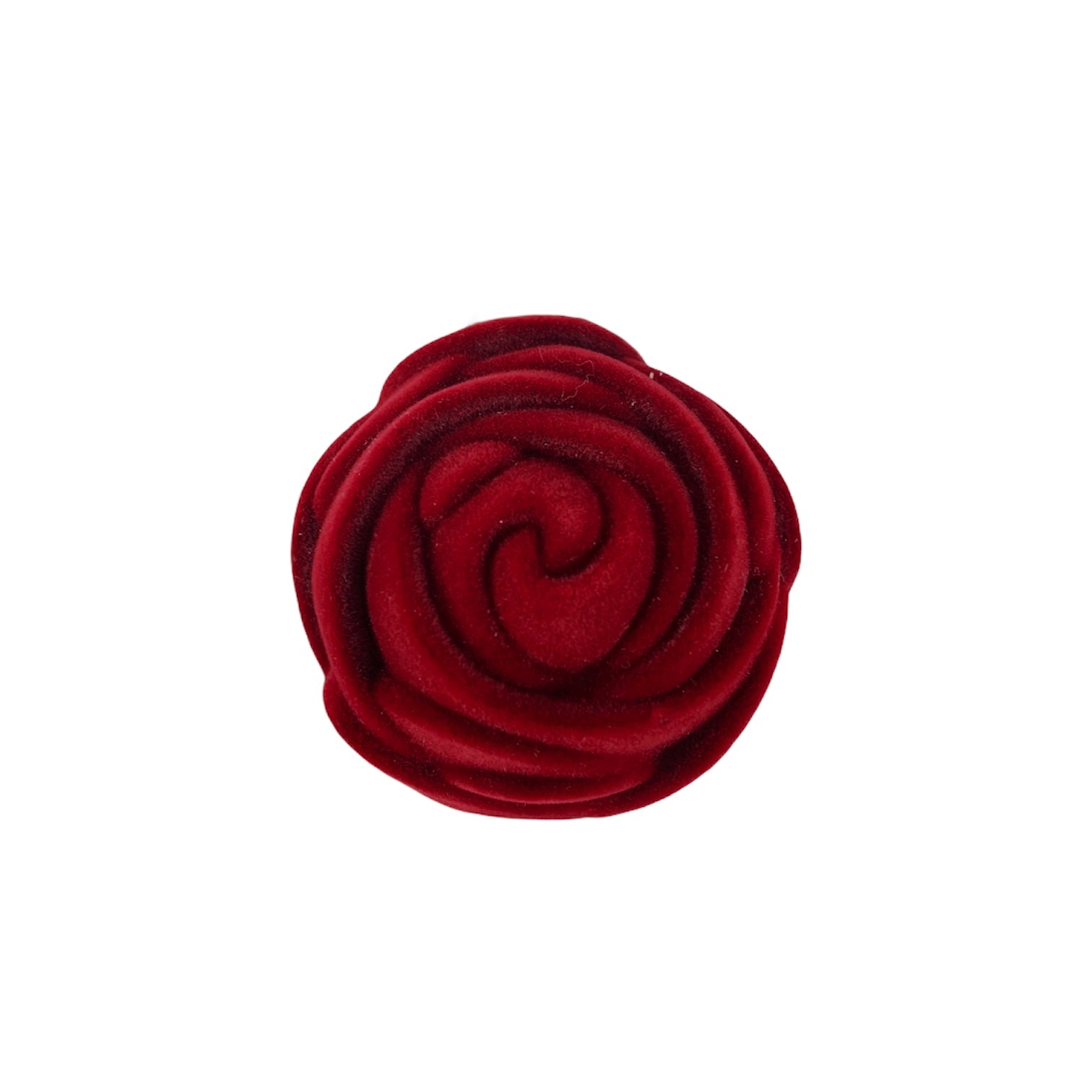 Cofanetto rosa velluto con rosario profumato alla rosa